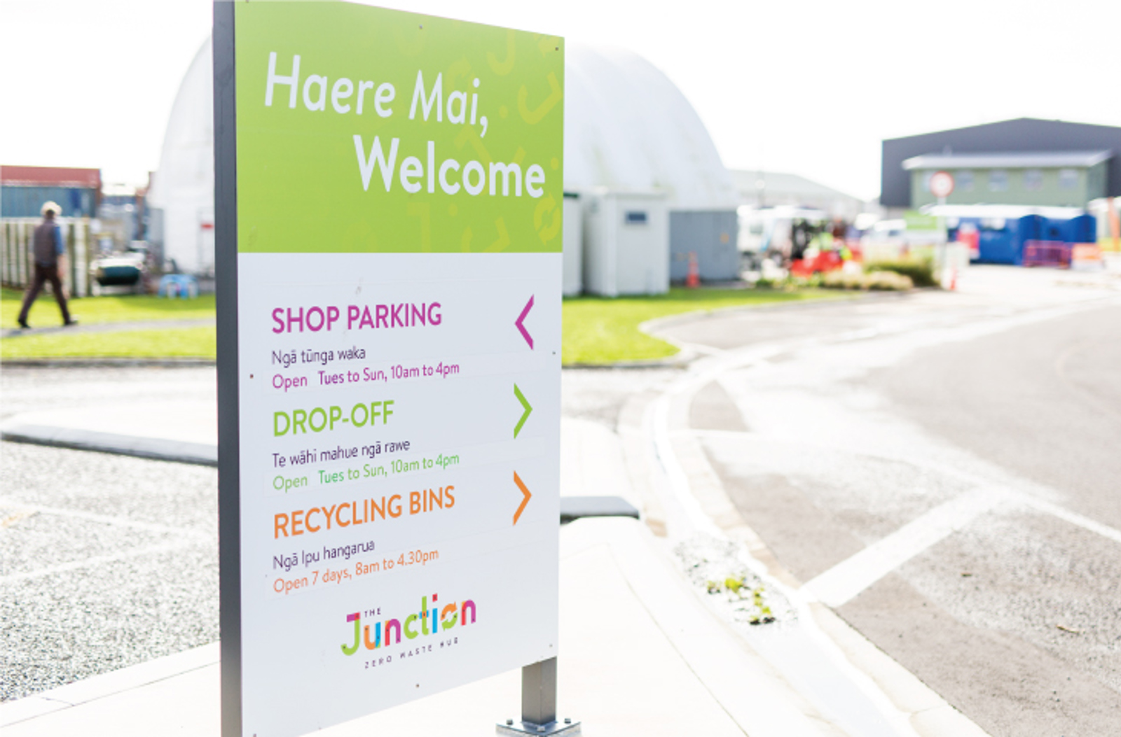 The Junction signage