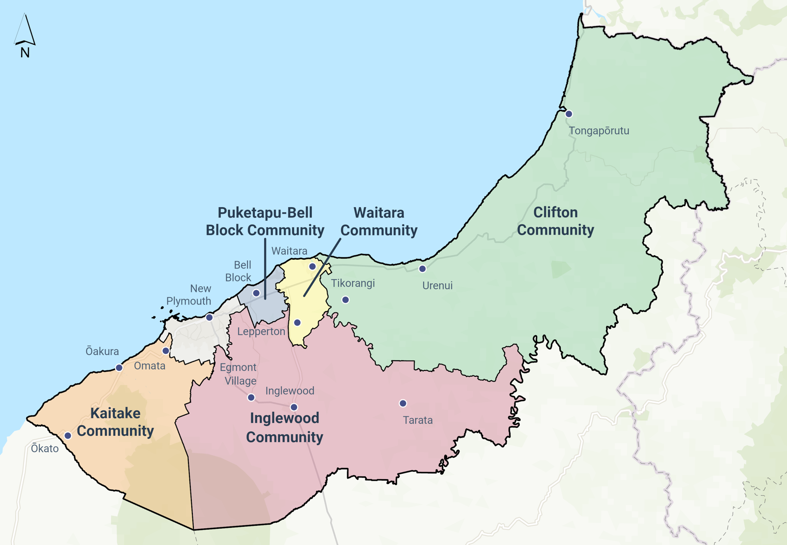 Community Boards Map.
