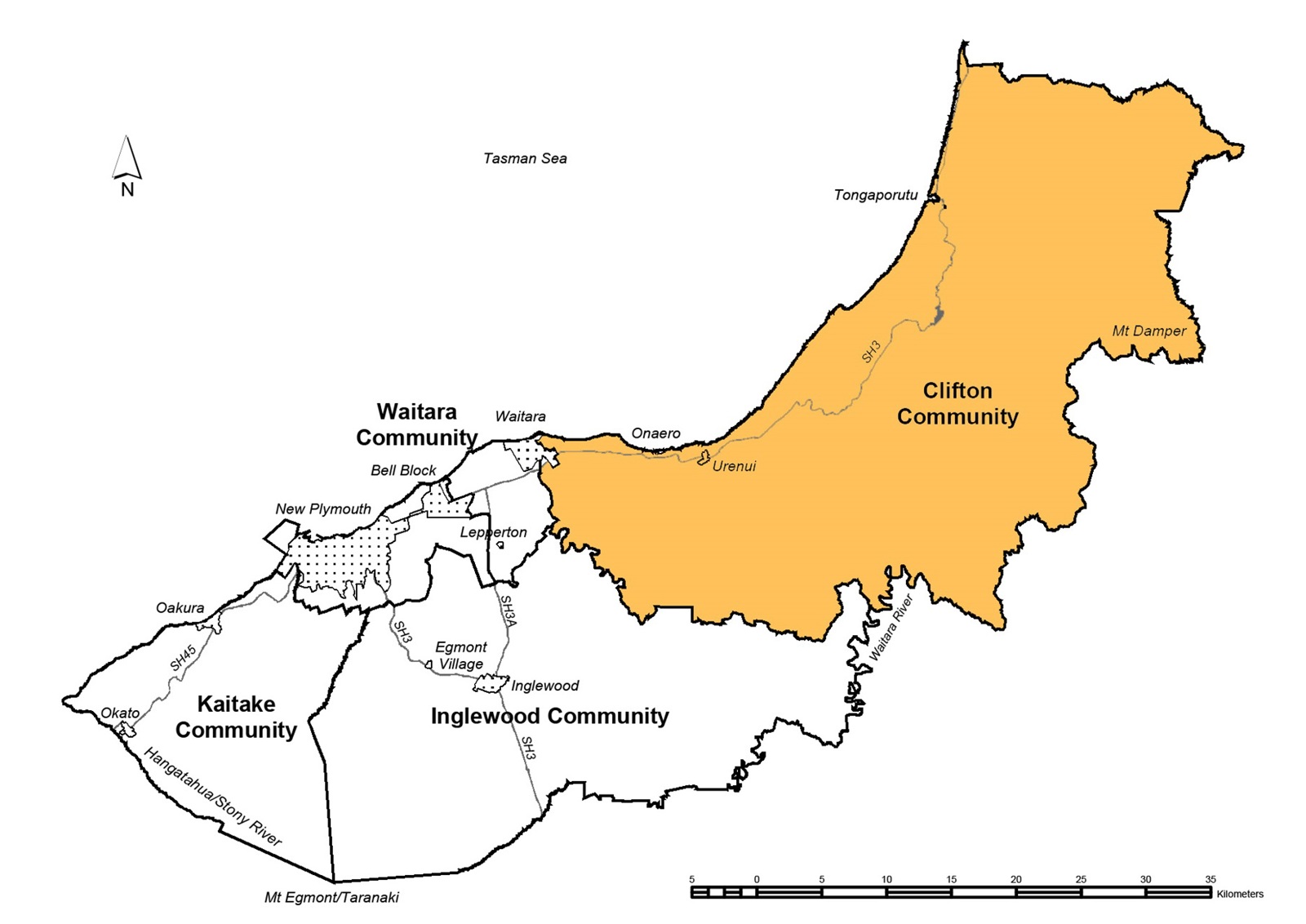 Community Board Map Clifton By Election