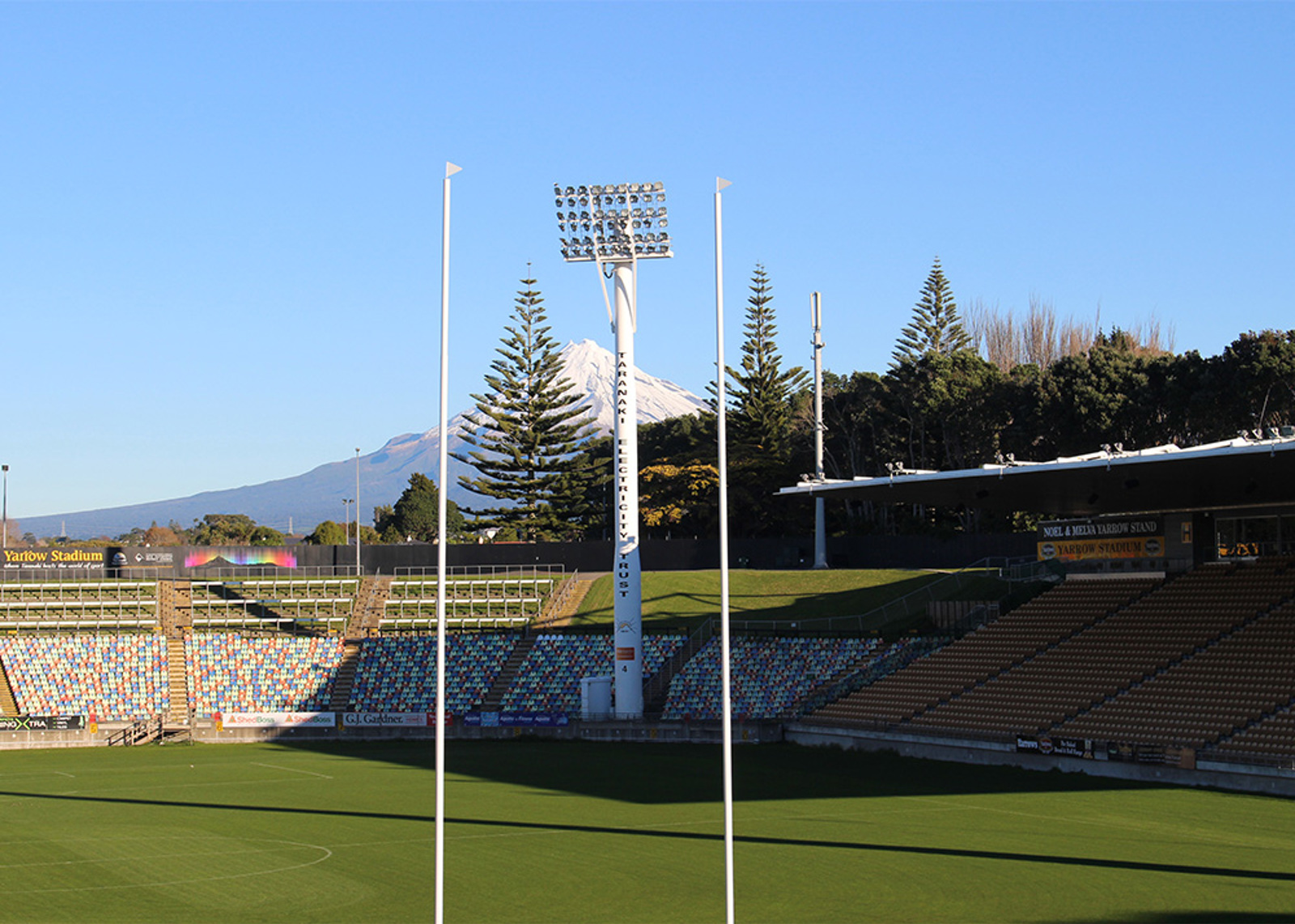 Yarrow Stadium.