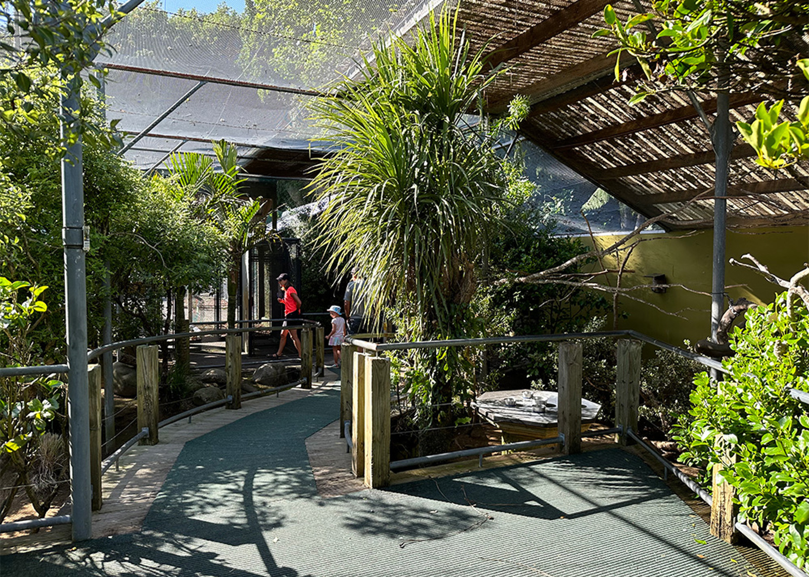 Brooklands Zoo Aviary. 