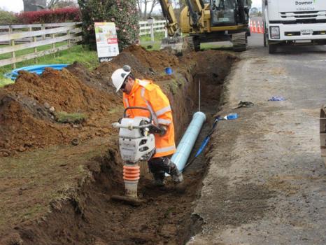 Road works