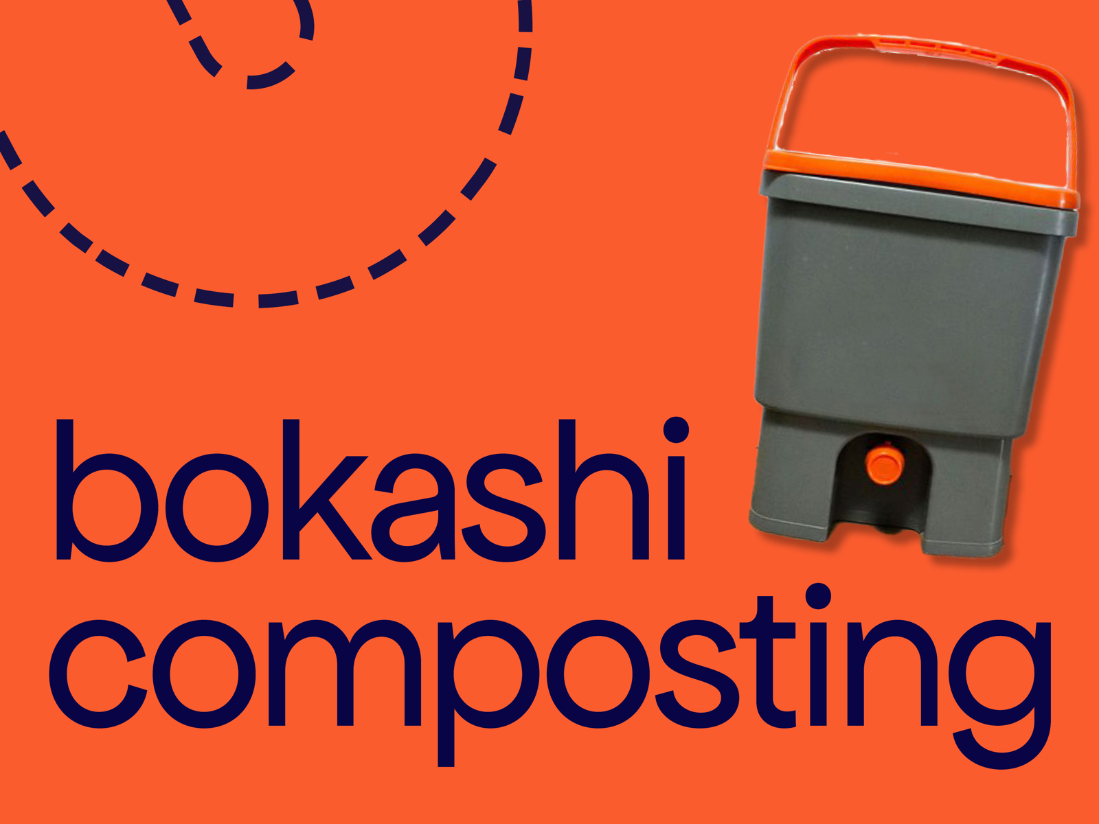 Bokashi composting. 