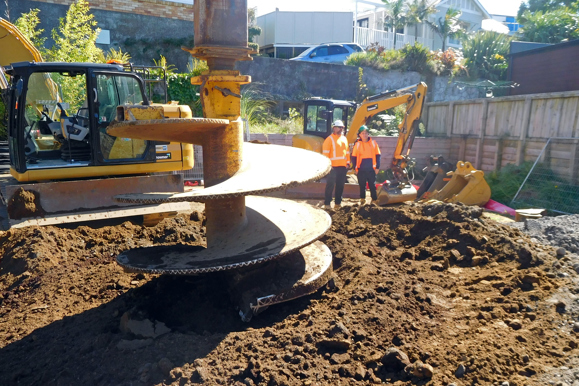 Waiwaka Terrace Stormwater Repair Drilling 15 March 2022 1