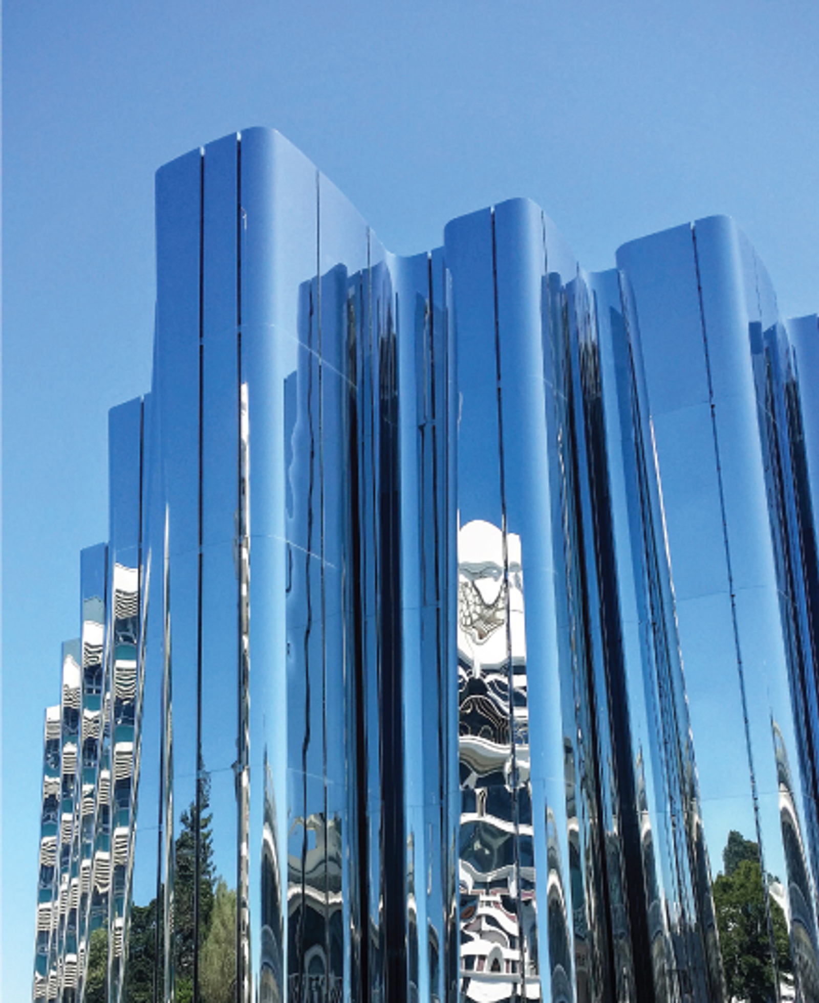 Exterior of Len Lye centre
