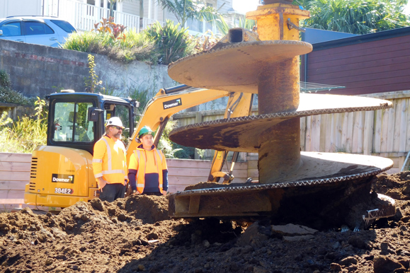 Waiwaka Terrace Stormwater Repair Drilling 15 March 2022 2