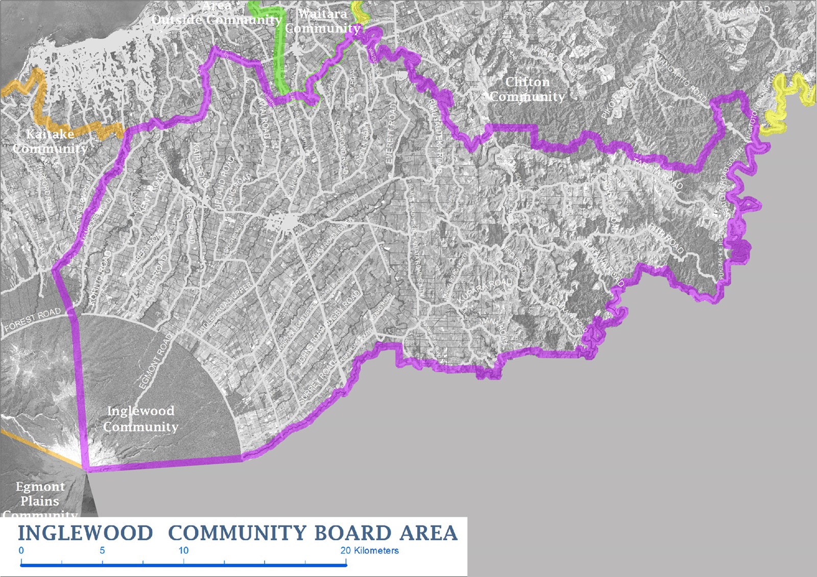 Inglewood Community Board Area