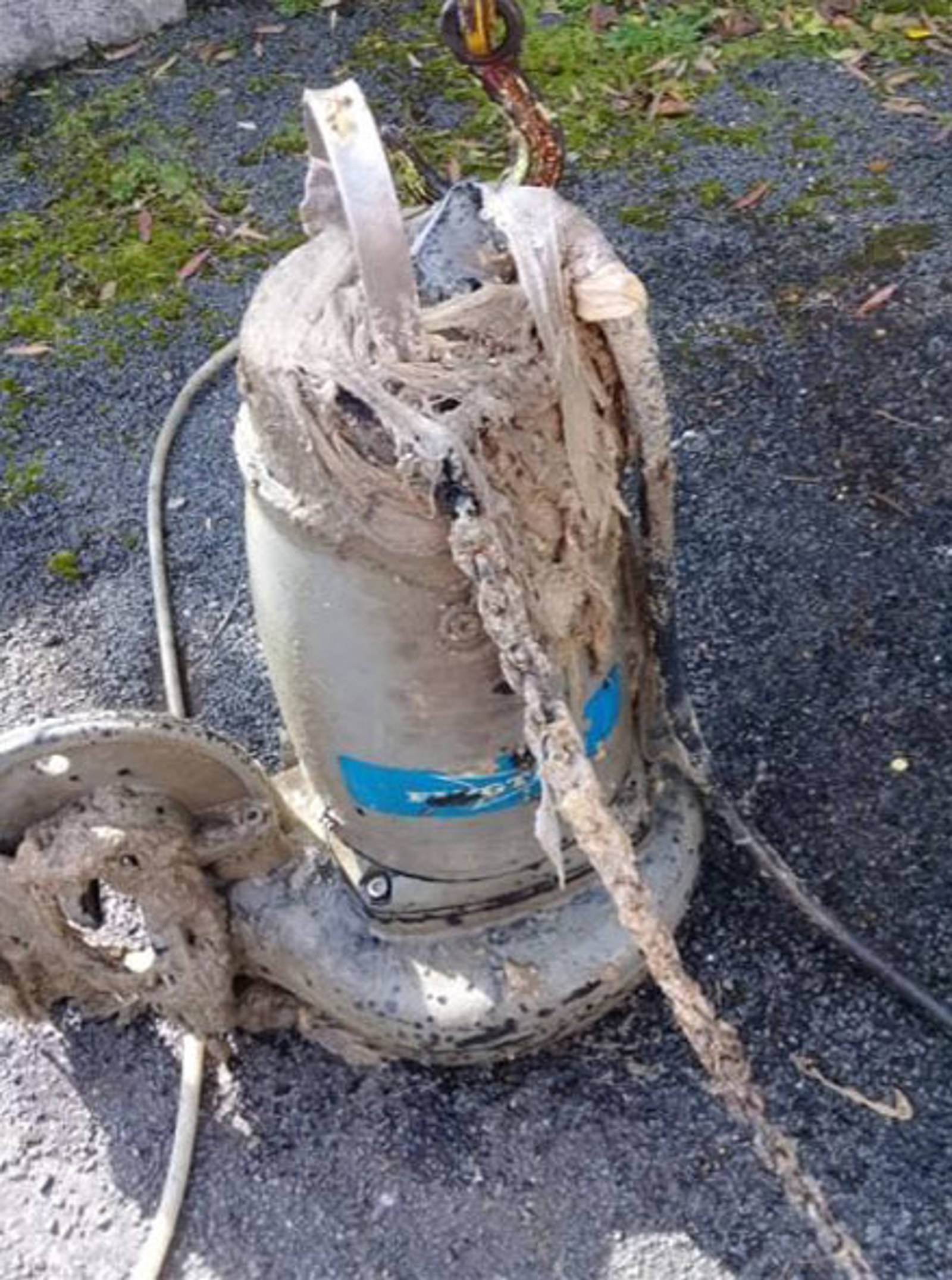blocked pump