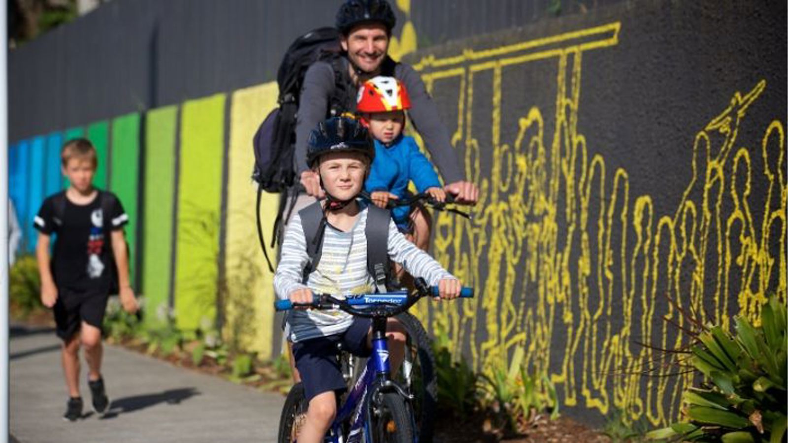 biking
